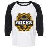 Raglan Three-Quarter Sleeve Baseball T-Shirt Vignette
