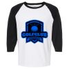 Raglan Three-Quarter Sleeve Baseball T-Shirt Vignette