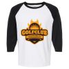 Raglan Three-Quarter Sleeve Baseball T-Shirt Vignette