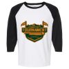 Raglan Three-Quarter Sleeve Baseball T-Shirt Vignette