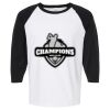 Raglan Three-Quarter Sleeve Baseball T-Shirt Vignette