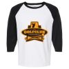 Raglan Three-Quarter Sleeve Baseball T-Shirt Vignette