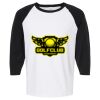 Raglan Three-Quarter Sleeve Baseball T-Shirt Vignette