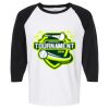 Raglan Three-Quarter Sleeve Baseball T-Shirt Vignette