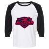 Raglan Three-Quarter Sleeve Baseball T-Shirt Vignette