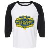 Raglan Three-Quarter Sleeve Baseball T-Shirt Vignette