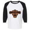 Raglan Three-Quarter Sleeve Baseball T-Shirt Vignette