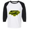 Raglan Three-Quarter Sleeve Baseball T-Shirt Vignette