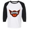 Raglan Three-Quarter Sleeve Baseball T-Shirt Vignette