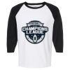 Raglan Three-Quarter Sleeve Baseball T-Shirt Vignette