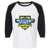 Raglan Three-Quarter Sleeve Baseball T-Shirt Vignette