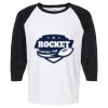 Raglan Three-Quarter Sleeve Baseball T-Shirt Vignette