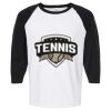 Raglan Three-Quarter Sleeve Baseball T-Shirt Vignette