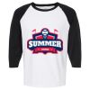 Raglan Three-Quarter Sleeve Baseball T-Shirt Vignette