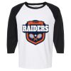 Raglan Three-Quarter Sleeve Baseball T-Shirt Vignette
