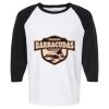Raglan Three-Quarter Sleeve Baseball T-Shirt Vignette