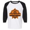 Raglan Three-Quarter Sleeve Baseball T-Shirt Vignette
