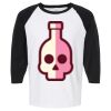 Raglan Three-Quarter Sleeve Baseball T-Shirt Vignette