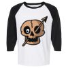 Raglan Three-Quarter Sleeve Baseball T-Shirt Vignette