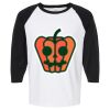 Raglan Three-Quarter Sleeve Baseball T-Shirt Vignette