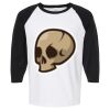 Raglan Three-Quarter Sleeve Baseball T-Shirt Vignette