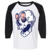 Raglan Three-Quarter Sleeve Baseball T-Shirt Vignette