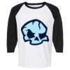 Raglan Three-Quarter Sleeve Baseball T-Shirt Vignette