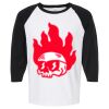 Raglan Three-Quarter Sleeve Baseball T-Shirt Vignette