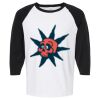 Raglan Three-Quarter Sleeve Baseball T-Shirt Vignette