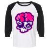 Raglan Three-Quarter Sleeve Baseball T-Shirt Vignette