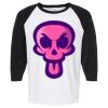 Raglan Three-Quarter Sleeve Baseball T-Shirt Vignette