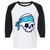 Raglan Three-Quarter Sleeve Baseball T-Shirt Vignette