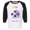 Raglan Three-Quarter Sleeve Baseball T-Shirt Vignette