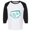 Raglan Three-Quarter Sleeve Baseball T-Shirt Vignette