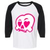 Raglan Three-Quarter Sleeve Baseball T-Shirt Vignette