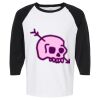 Raglan Three-Quarter Sleeve Baseball T-Shirt Vignette
