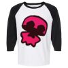 Raglan Three-Quarter Sleeve Baseball T-Shirt Vignette