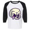 Raglan Three-Quarter Sleeve Baseball T-Shirt Vignette
