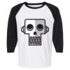 Raglan Three-Quarter Sleeve Baseball T-Shirt Vignette