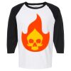 Raglan Three-Quarter Sleeve Baseball T-Shirt Vignette