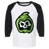 Raglan Three-Quarter Sleeve Baseball T-Shirt Vignette