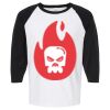 Raglan Three-Quarter Sleeve Baseball T-Shirt Vignette