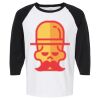 Raglan Three-Quarter Sleeve Baseball T-Shirt Vignette
