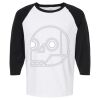 Raglan Three-Quarter Sleeve Baseball T-Shirt Vignette