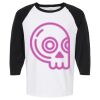 Raglan Three-Quarter Sleeve Baseball T-Shirt Vignette