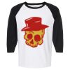 Raglan Three-Quarter Sleeve Baseball T-Shirt Vignette