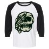 Raglan Three-Quarter Sleeve Baseball T-Shirt Vignette