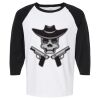 Raglan Three-Quarter Sleeve Baseball T-Shirt Vignette