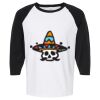 Raglan Three-Quarter Sleeve Baseball T-Shirt Vignette