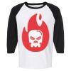 Raglan Three-Quarter Sleeve Baseball T-Shirt Vignette